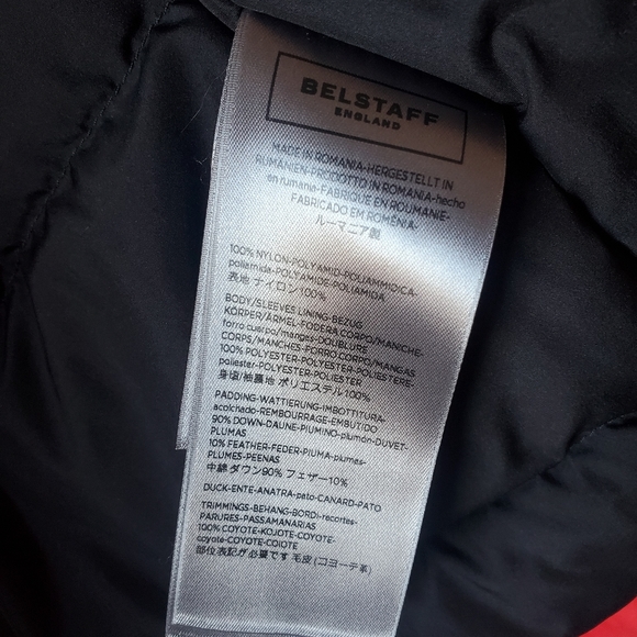 Belstaff Goosedown Mini Parka w/Coyote Collar - Picture 4 of 11